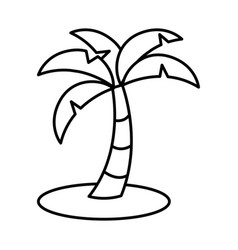 Tropical Palm Icon