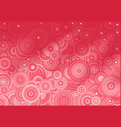 Abstract Pink Background With Circles And Lines Of