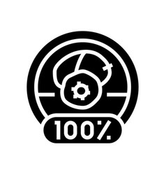 Palm Oil 100 Glyph Icon