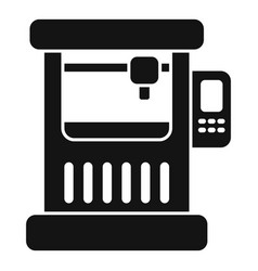 Steel Cnc Machine Icon Simple Complex