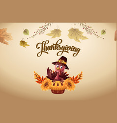 Free Hand Drawn Thanksgiving Background