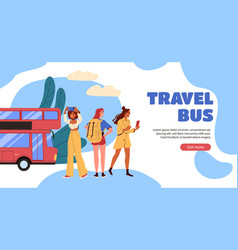 Travel Bus Banner