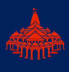 Lord Ram Temple Icon Ram Mandir Icon