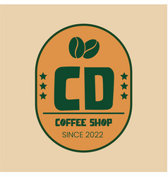 Cd Modern Coffee Shop Logo Design High Quality