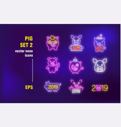 Pig Neon Sign Collection