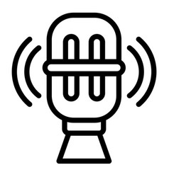 Radio Student Club Icon Outline Study