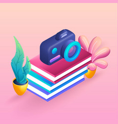 Trending 3d Isometric Stack Of Books