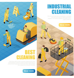 Industrial Cleaning Banners