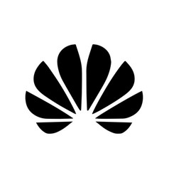 Huawei Brand Logo Phone Symbol Black Design