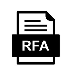 Rfa File Document Icon