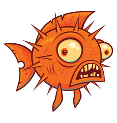 Wacky Cartoon Blowfish