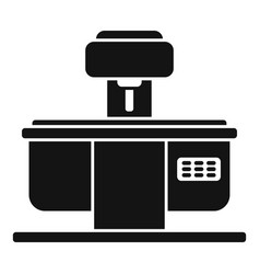 Digital Machinery Icon Simple Control