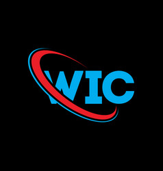 Wic Logo Letter Letter Logo Design