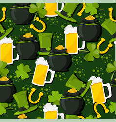 Colourful Seamless Pattern For St Patrick