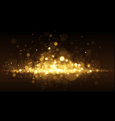 Golden Light Dust Background