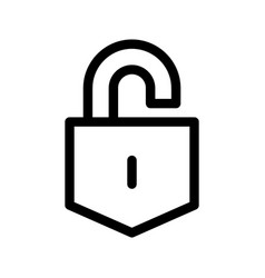 Open Lock Icon