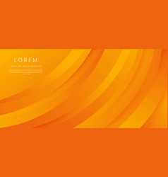 Abstract Curved Orange Layer Modern Background