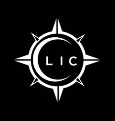 Lic Abstract Technology Circle Setting Logo