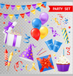 Party Transparent Set