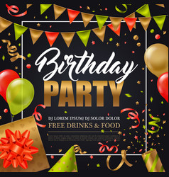 Birthday Party Poster