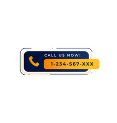 Modern Call Us Now Promotion Template For Web