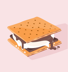 Flat Smores Dessert