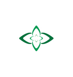 Oregano Leaves Logo Icon