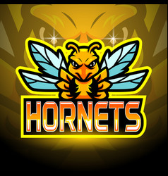 Hornets Mascot Esport Logo Design