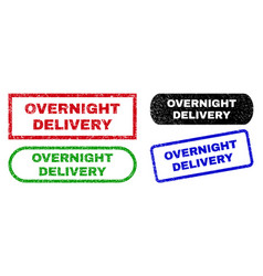 Overnight Delivery Rectangle Watermarks