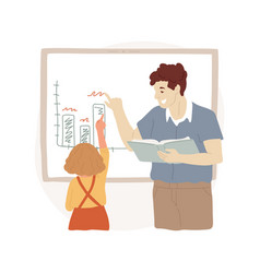 Interactive Whiteboard Isolated Cartoon