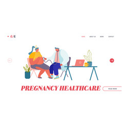 Pregnancy Check Up Maternity Website Landing Page