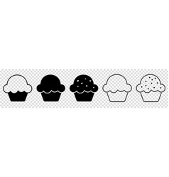 Set Of Cake Icons