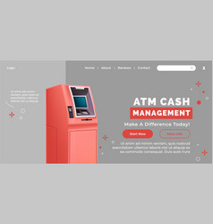 Red Atm Web Banner Design