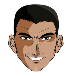 Anime Style Male Character Head