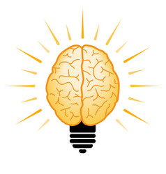 Brain Light Bulb Clip Art