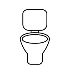 Toilet Icon On White