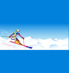 Alpine Skier Athlete