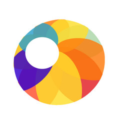 Colorful Circle Team Mate Circle Logo And Icon