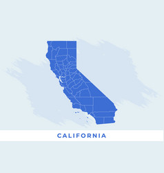 National Map Of California