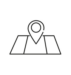 Pin On The Map Map Icon