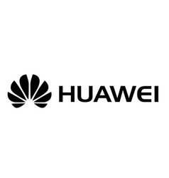 Huawei Brand Logo Phone Symbol With Name Black