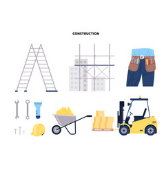 Construction Industry Equipment Set