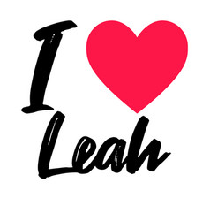 Leah