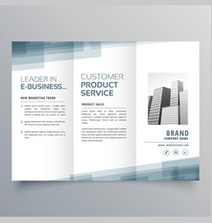 Business Trifold Abstract Template Design