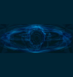 Facebook Cover Abstract Fractal Blue Background