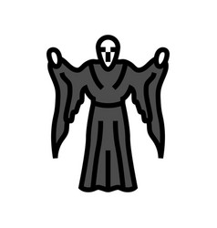 Horror Ghost Color Icon