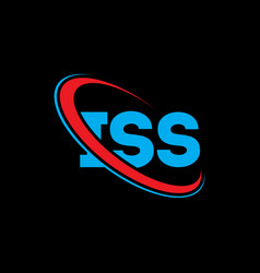 Iss Logo Letter Letter Logo Design