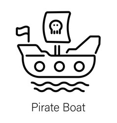 Pirate Boat