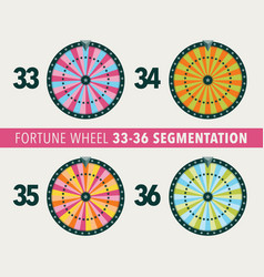 Collection Of Fortune Wheel Flat 33