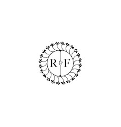 Rf Simple Wedding Initial Concept With High